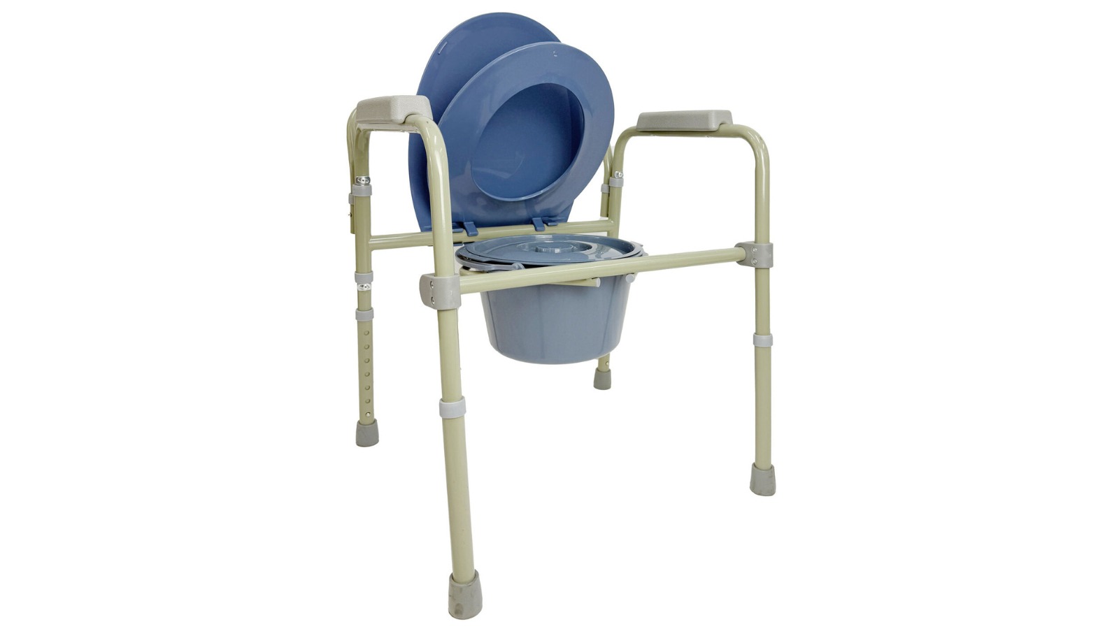 Hubsite Comfort Care Deluxe Folding Commode Chair