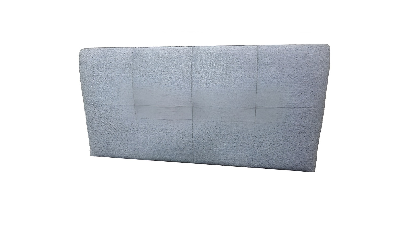 Hubsite Comfort Care Dreame Upholstered Long Single Headboard - Light Grey