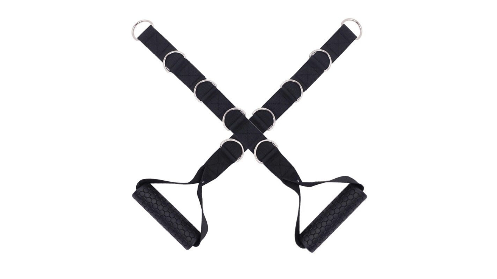Fitness Hero Pair Commercial Grade Adjustable Strap Handle