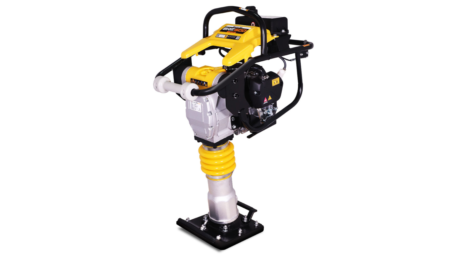 Baumr-AG BRM-500 Vibratory Plate Compactor Petrol Tamper Rammer - 64kg