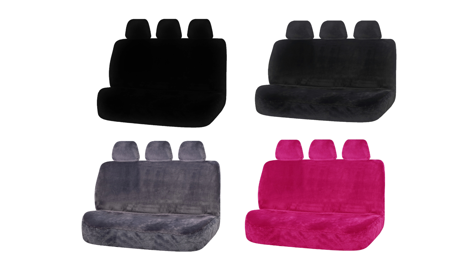 My Car Universal Size 06/08H Finesse Faux Fur Seat Cover