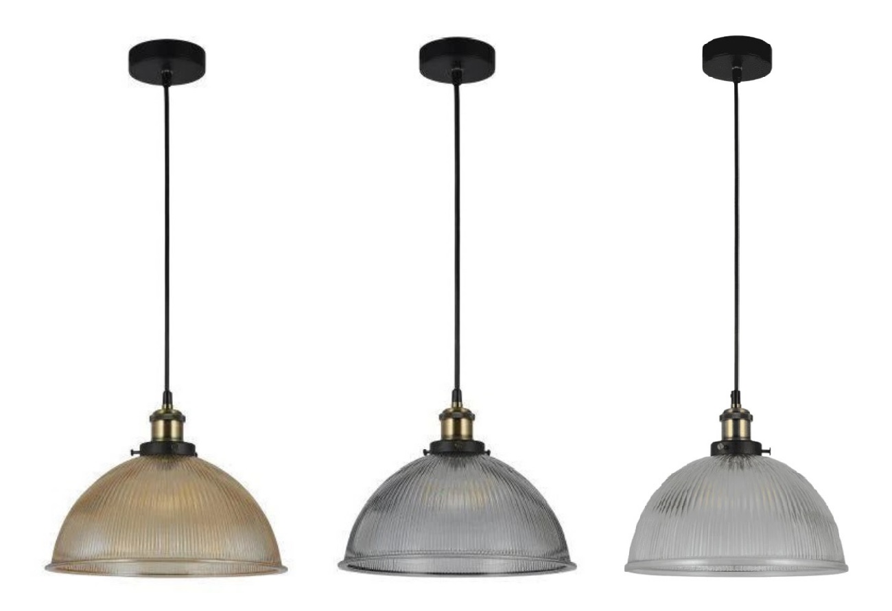 Luminea Livia Glass Hanging Pendant Lamp