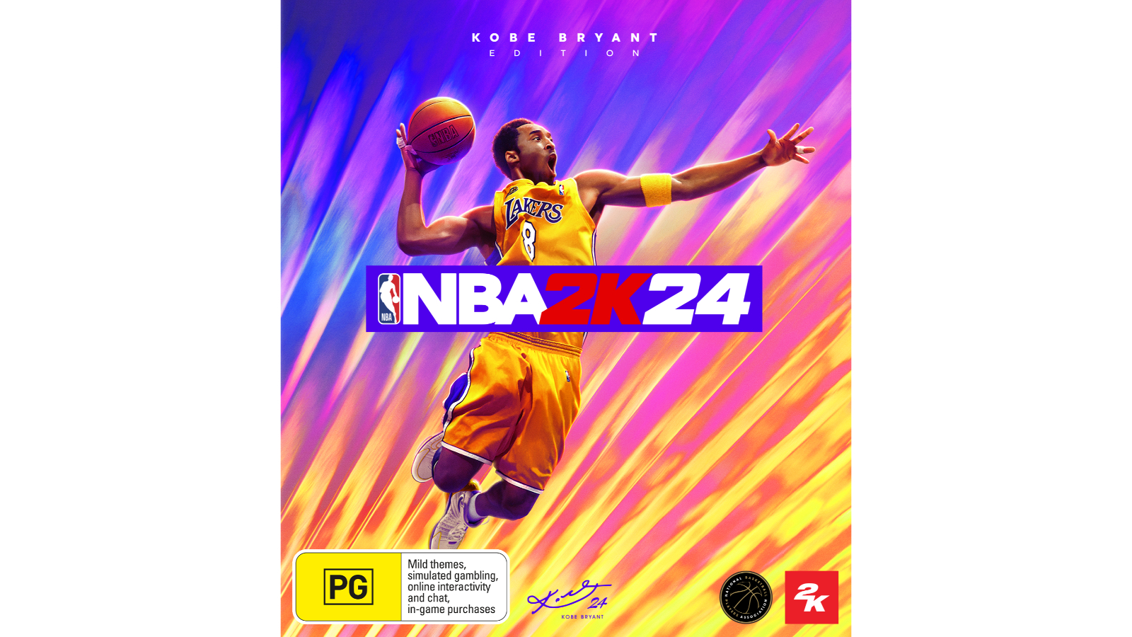 Kobe Bryant Covers NBA2K for Fourth Time in 2024 Edition