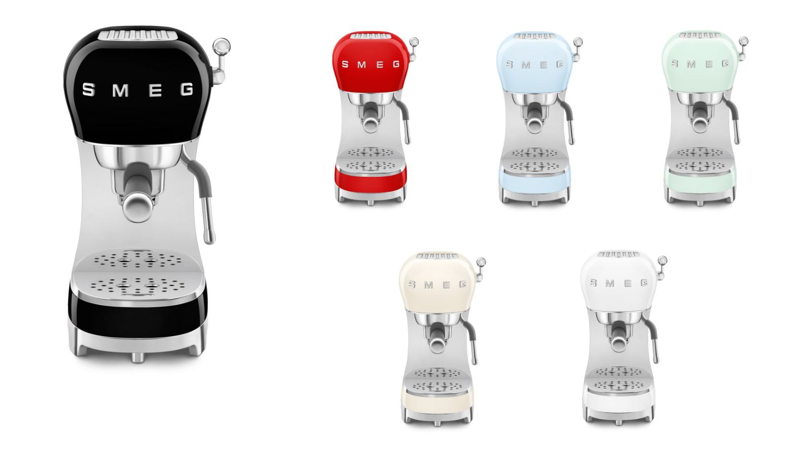 Smeg 50's Style Manual Coffee Machine