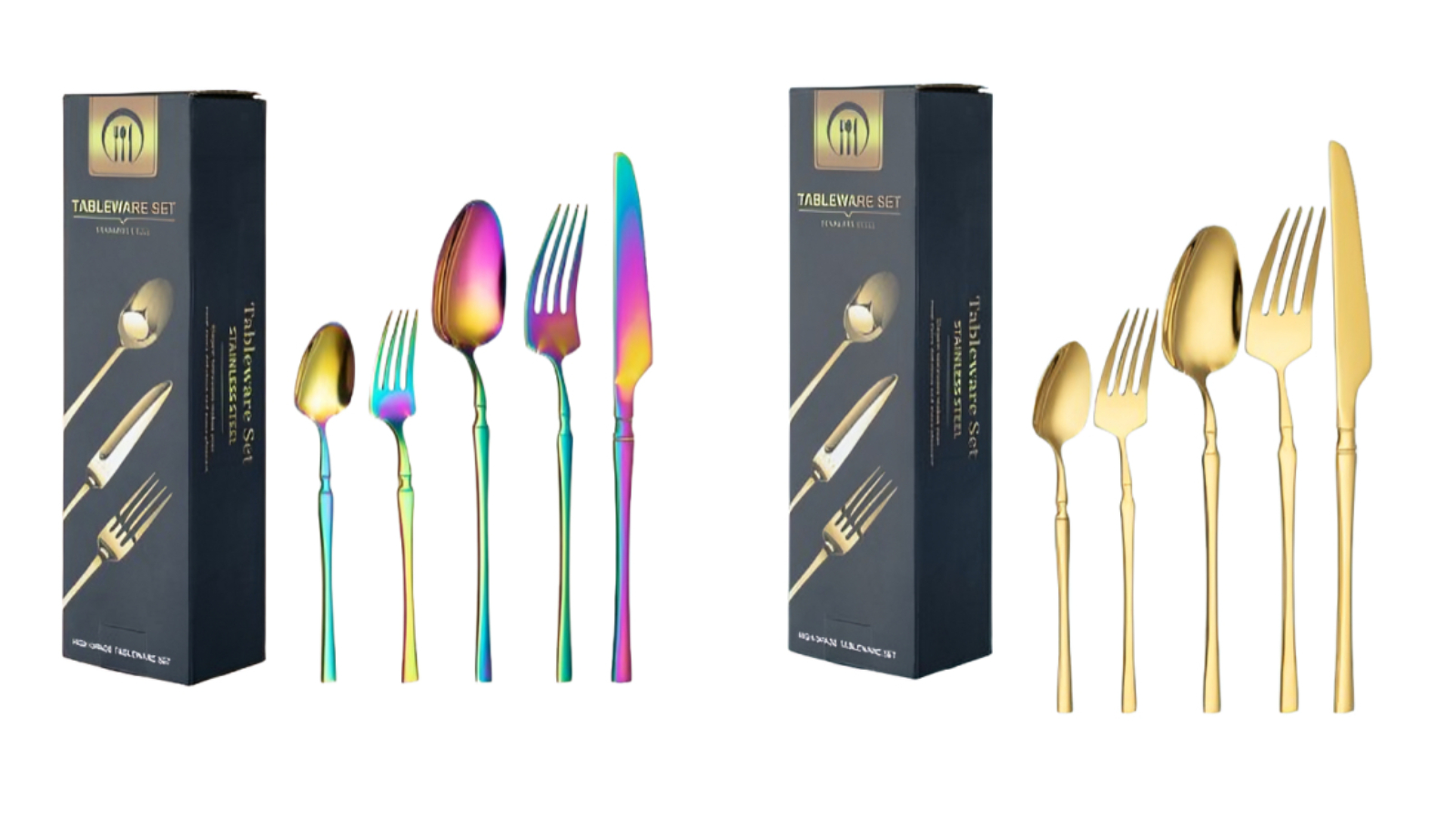30 Piece Stainless Steel Tableware Cutlery Set