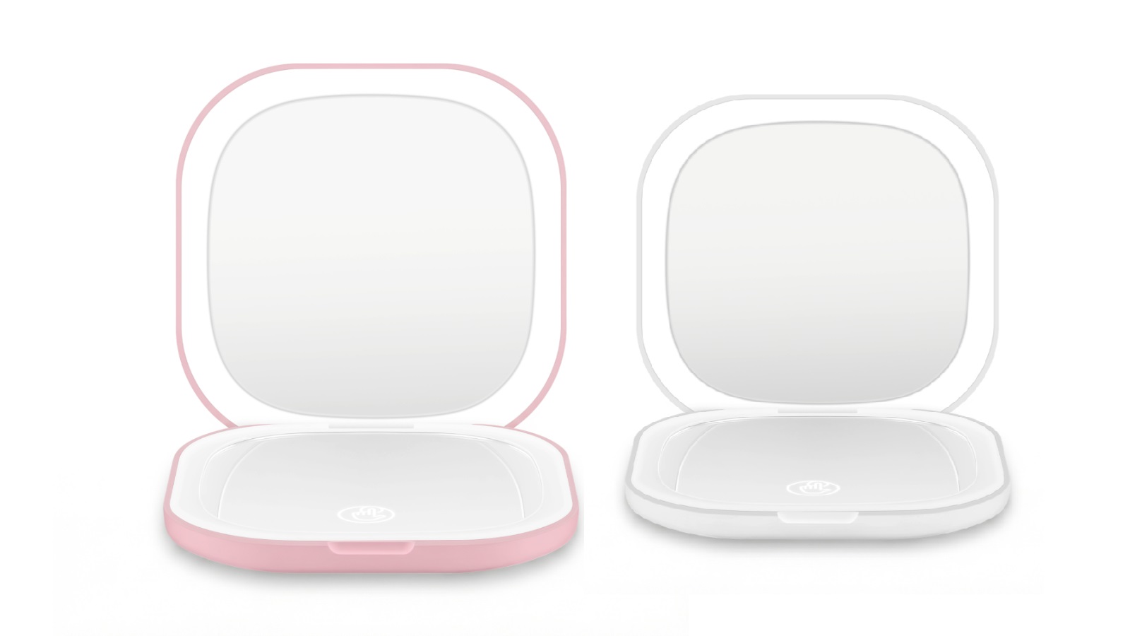 Embellir Square Pocket-Sized LED Compact Travel Makeup Mirror