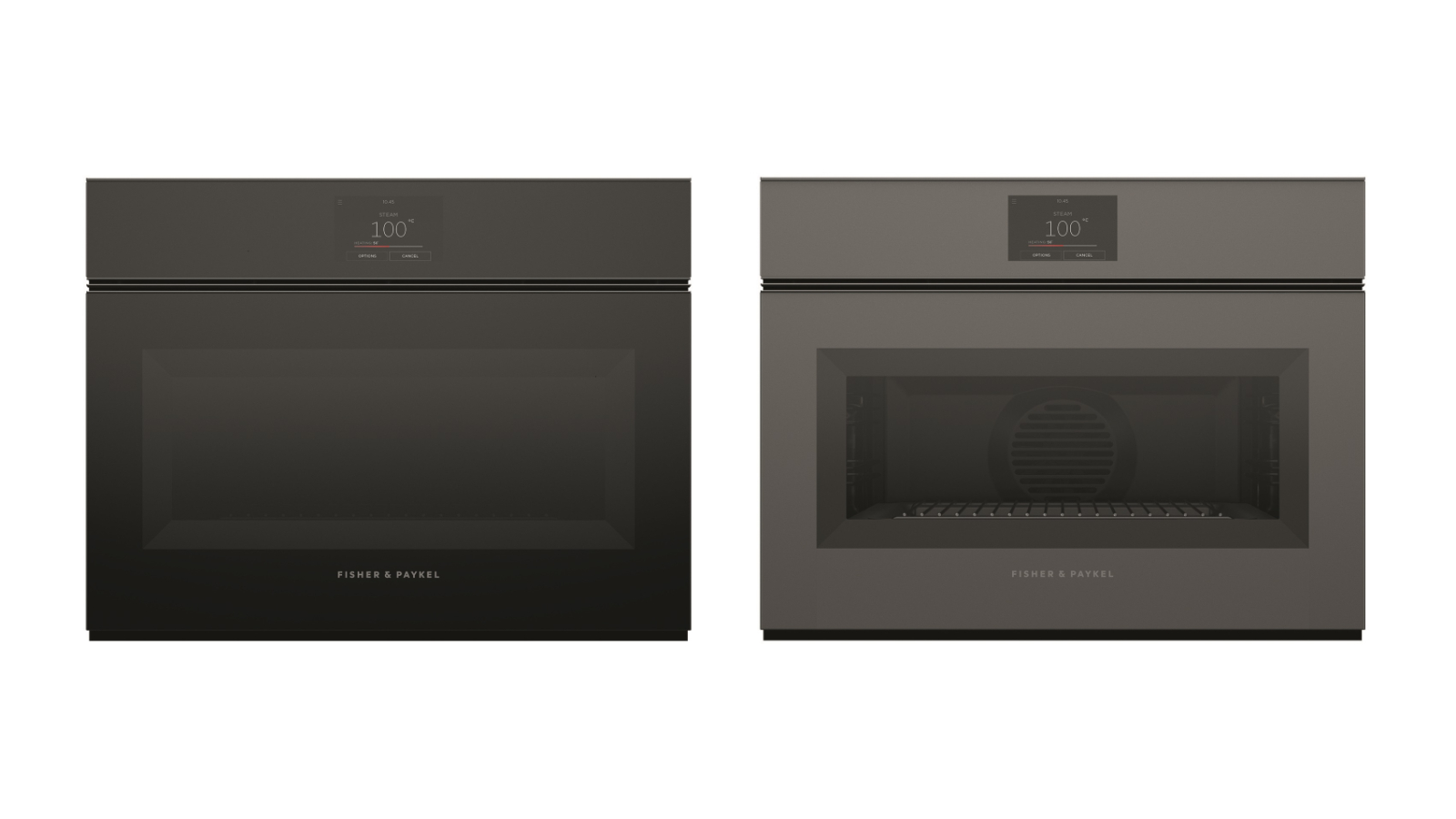 Fisher & Paykel 60cm Series 9 Minimal Handleless Compact Combi-Steam Oven