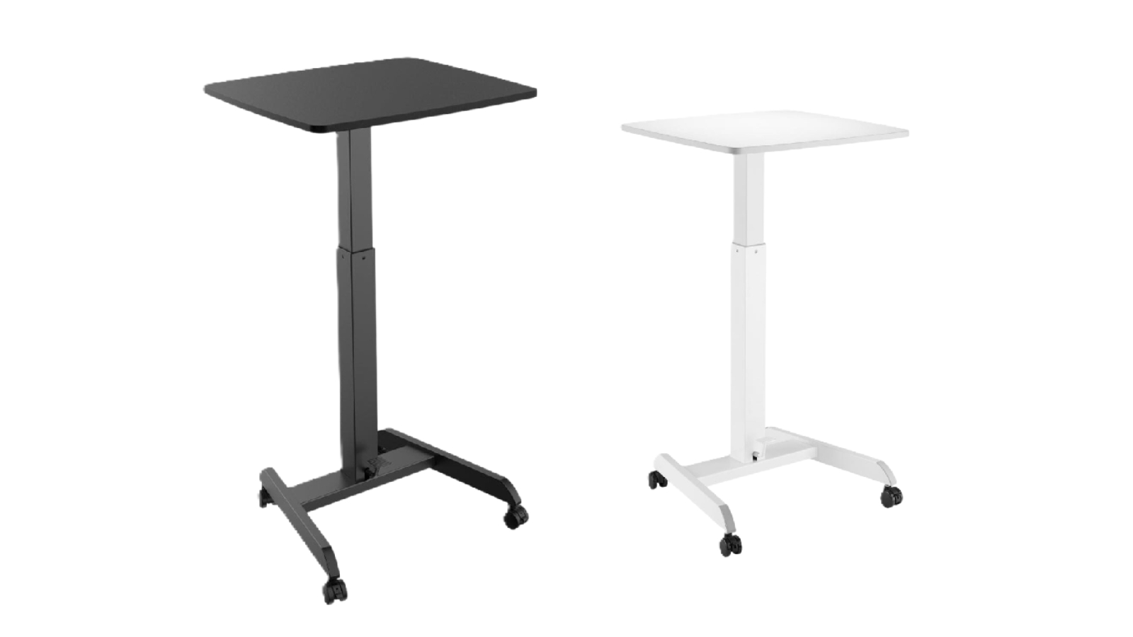 Desky Zero Pedestal Stand Up Desk