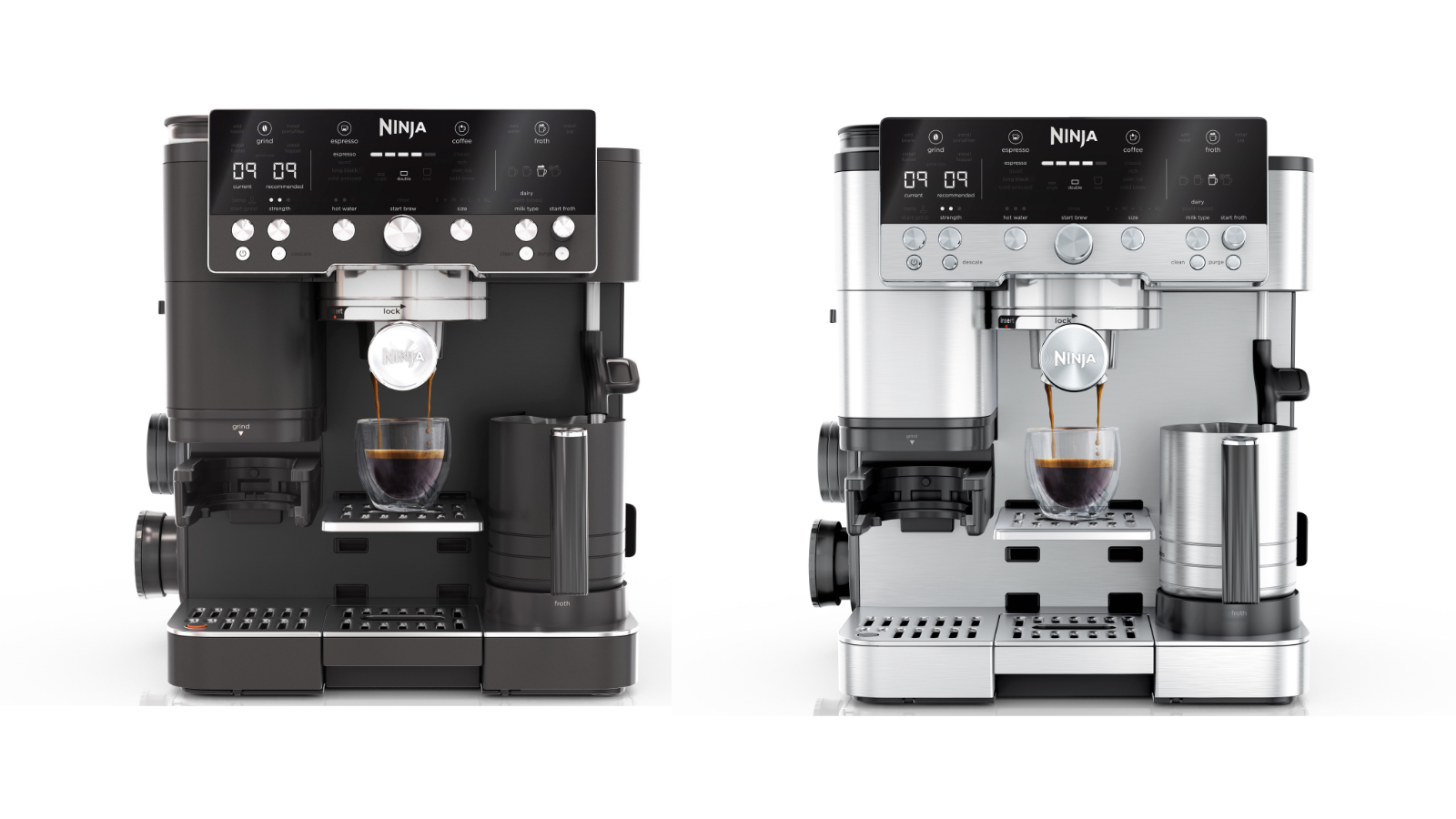 Ninja Luxe Cafe Premier Semi-Automatic Espresso Machine