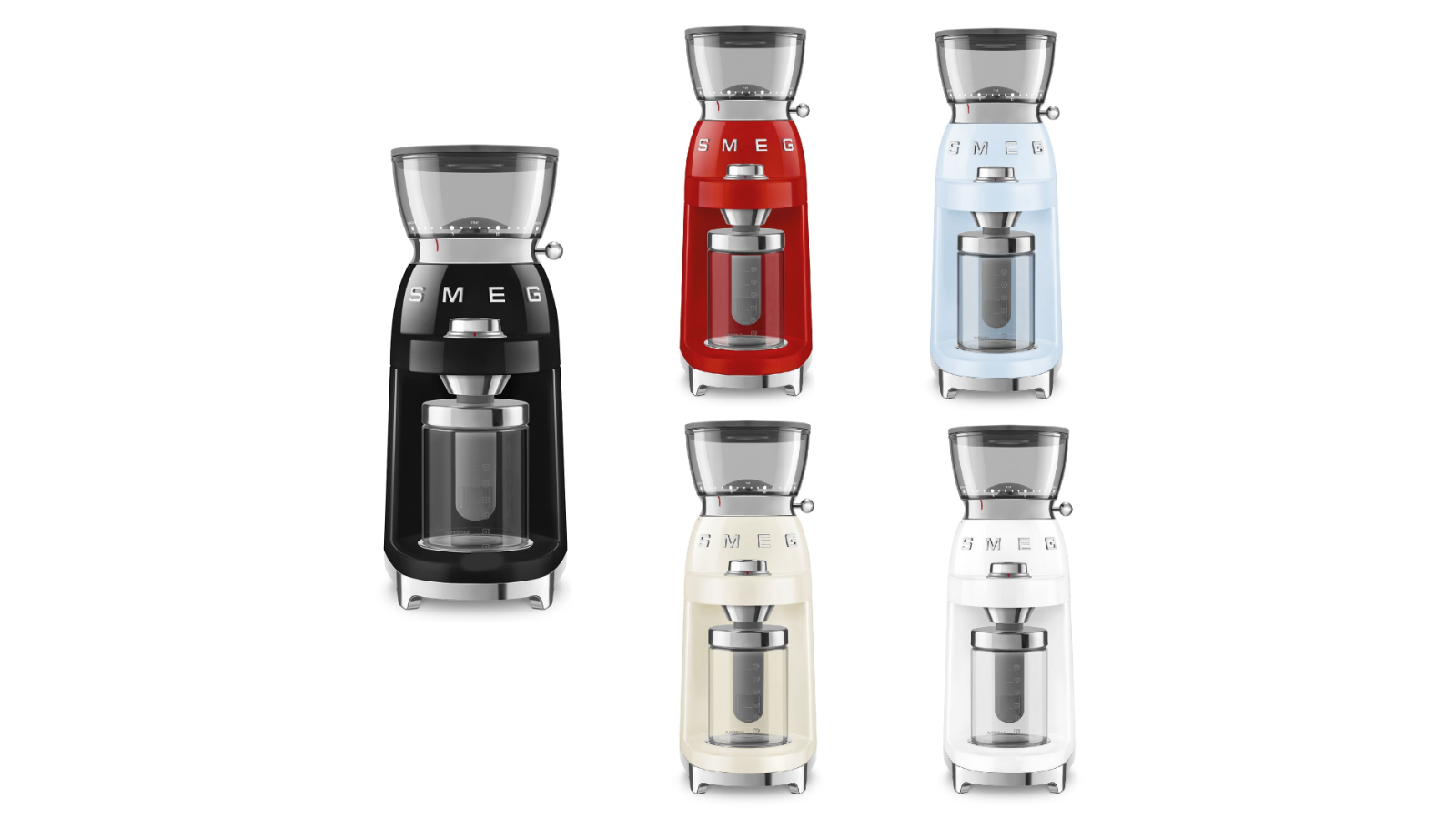 Smeg CGF03 50s Style Coffee Grinder