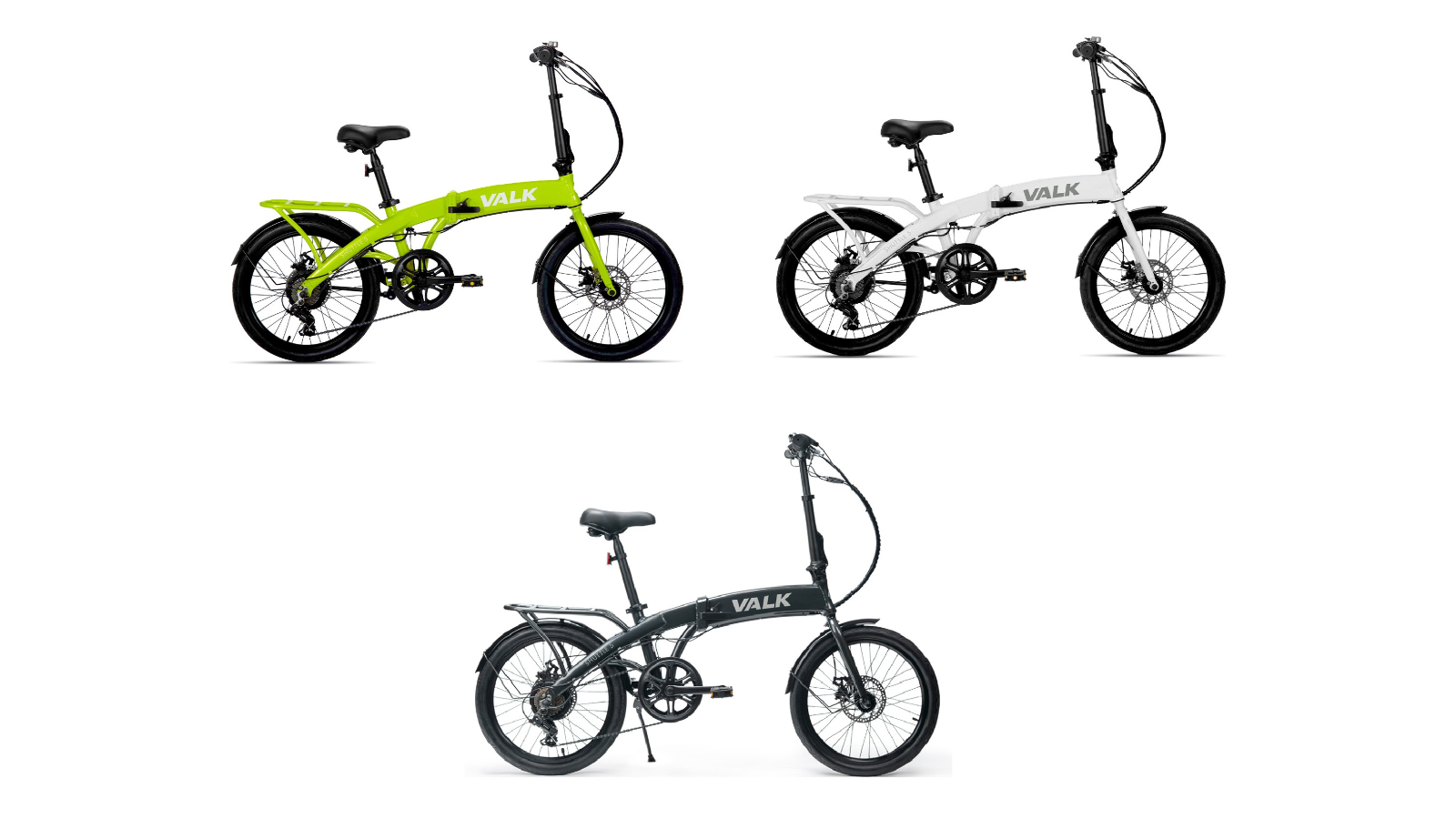 Valk 2023 Shuttle 5 Electric Folding Bike Gen II 20inch Tyres Shimano 7-speed