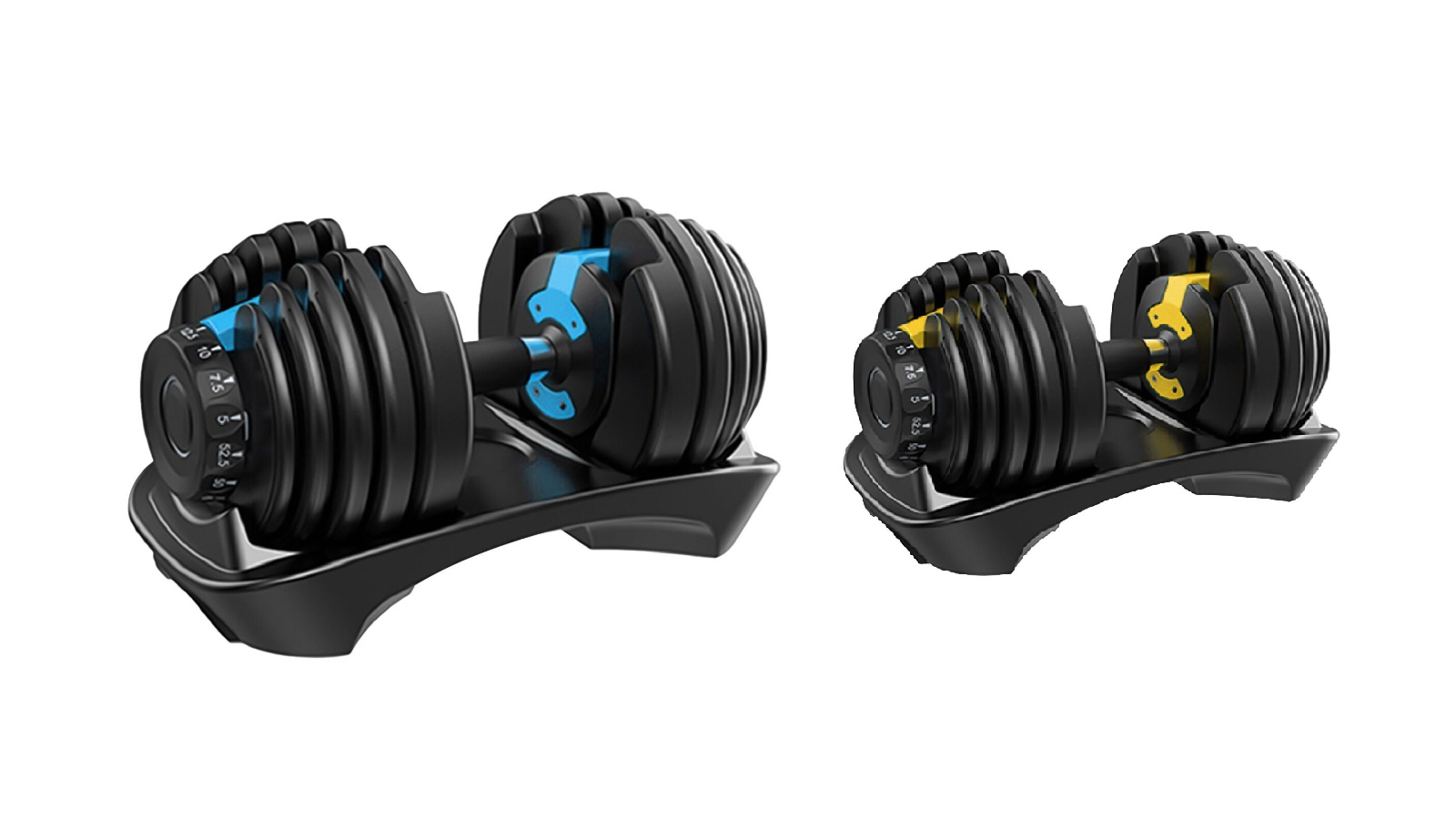 FitnessLAB 24kg Adjustable Dumbbell Weight Plates