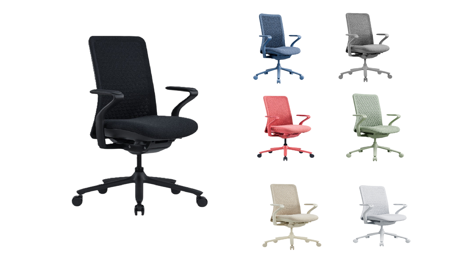 Desky Pro Ergonomic No Headrest Mesh Chair