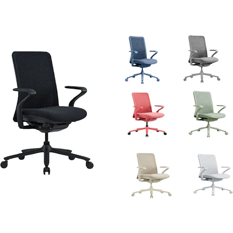 Desky Pro Ergonomic No Headrest Mesh Chair