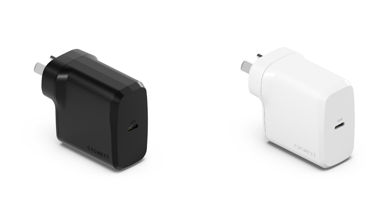 Cygnett PowerPlus 45W Single Port USB-C Wall Charger