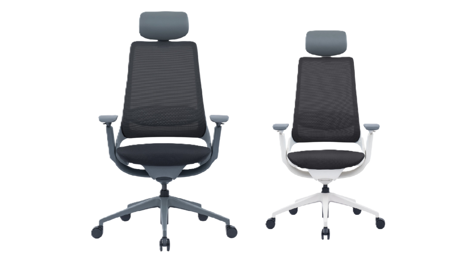 Desky Pulse Supportive Desk Chair with Headrest