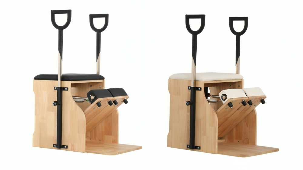 Eeeza Oak Wood Frame Pilates Wunda Chair