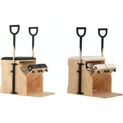 Eeeza Oak Wood Frame Pilates Wunda Chair