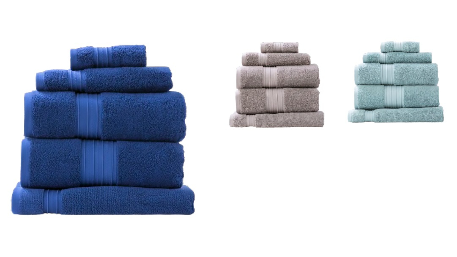 Renee Taylor 5 Piece Brentwood 650gsm Low Twist Towel