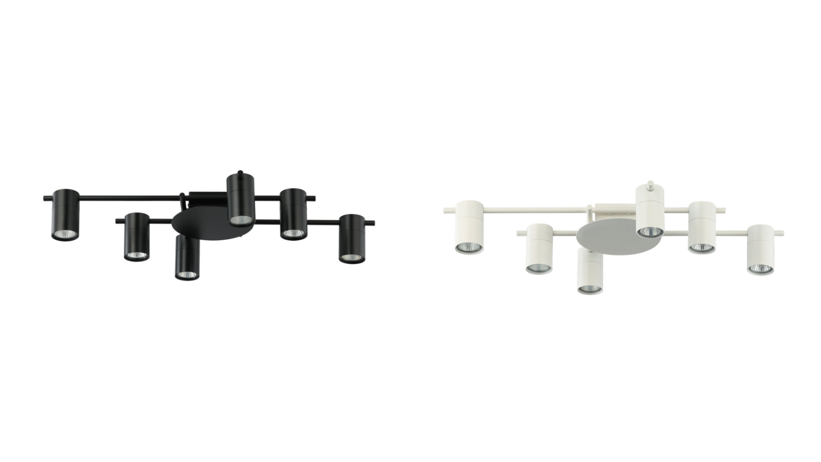 CLA 6xGU10 Adjustable Interior Ceiling Spot Light