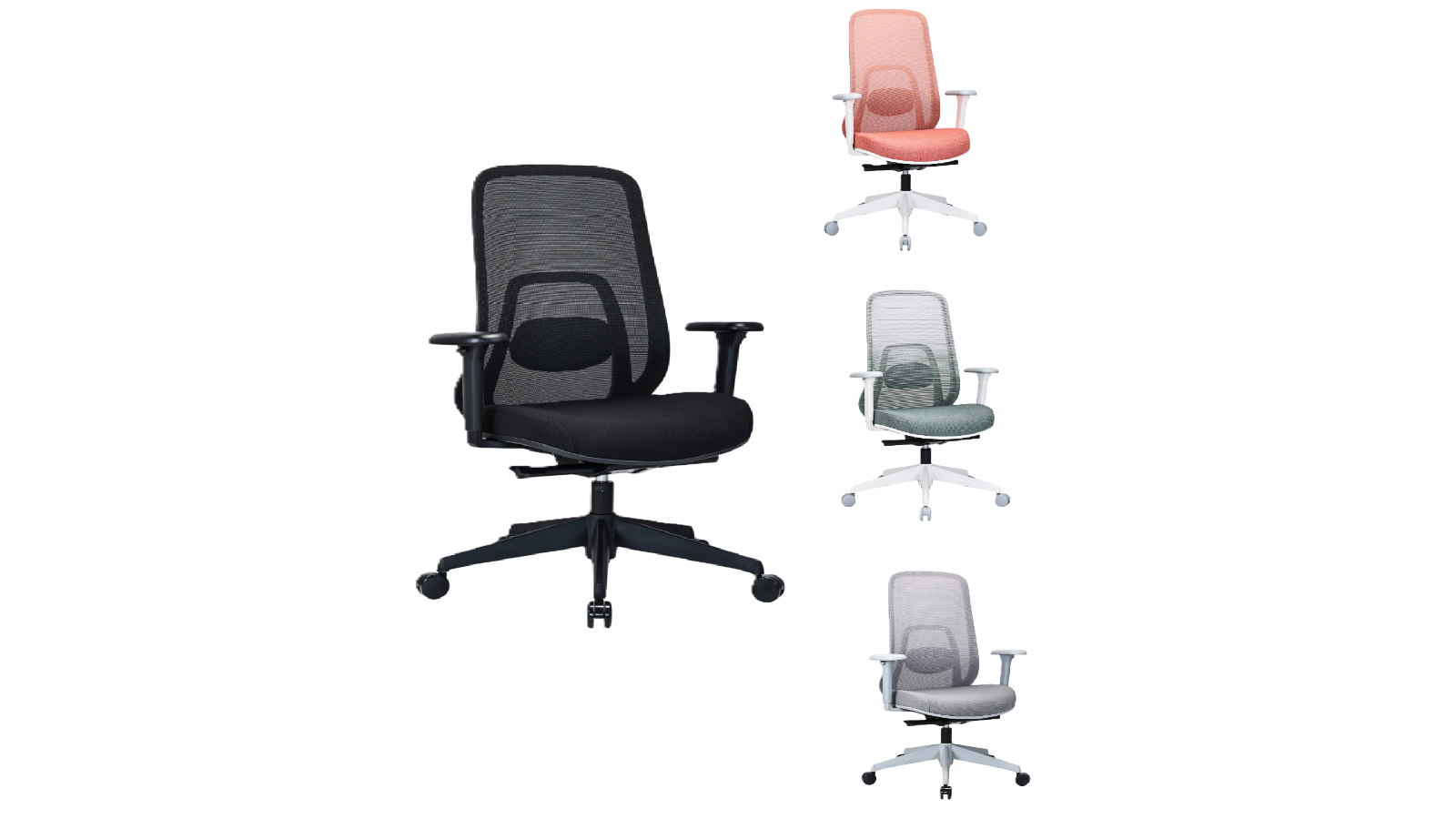 Desky Regal No Headrest Mesh Office Chair