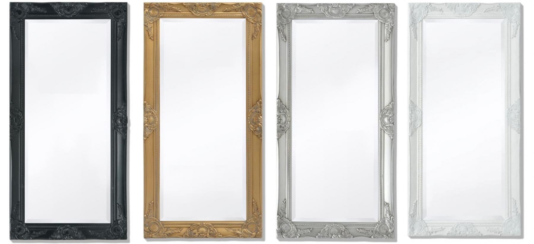 NNEVL 100 x 50cm Baroque Style Wall Mirror Harvey Norman