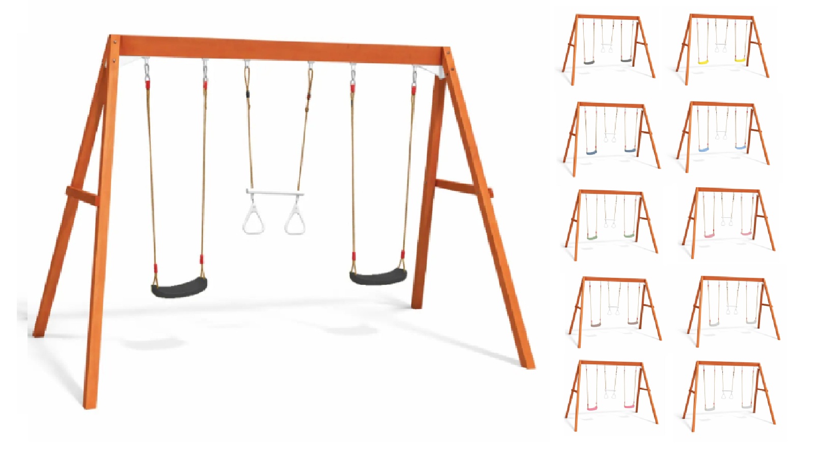 Hide & Seek Kids Waratah Swing Set