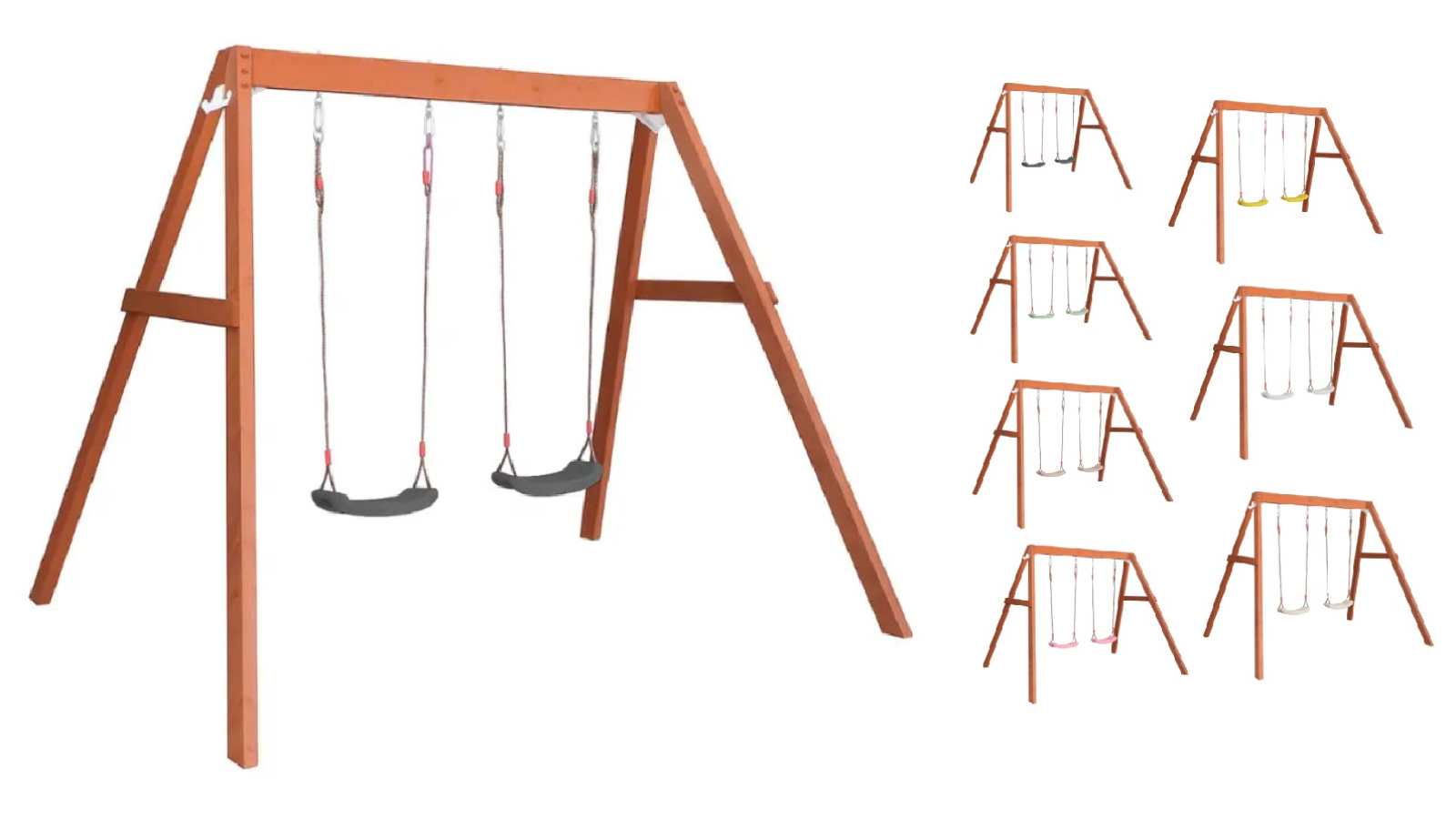 Hide & Seek Kids Lucas Swing Set