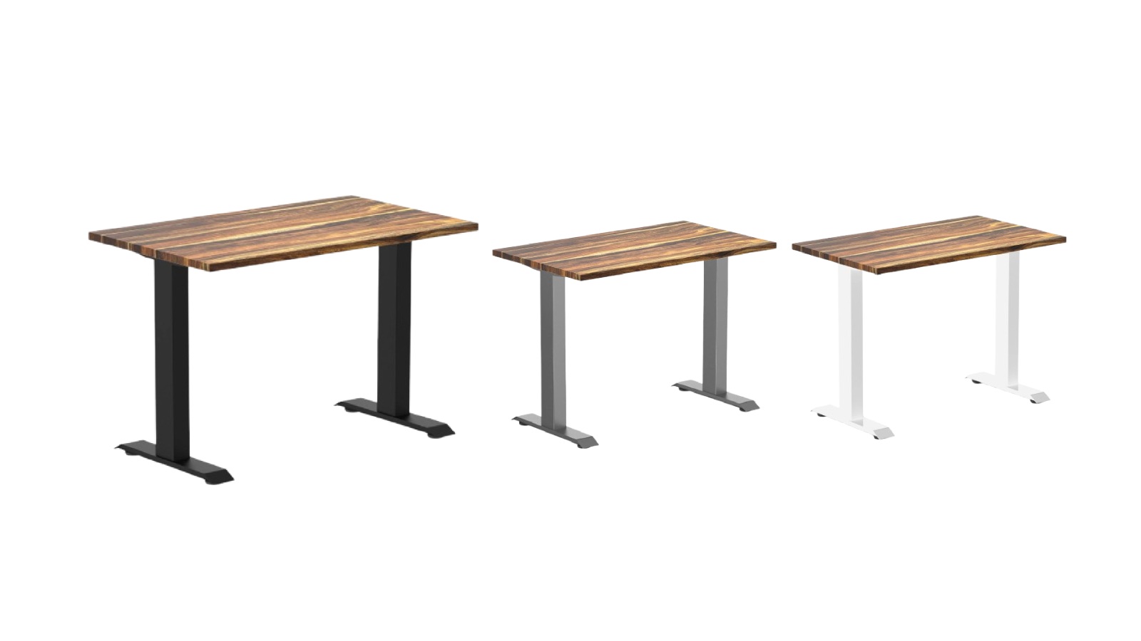 Desky Zero Pheasantwood Mini Hardwood Office Desk