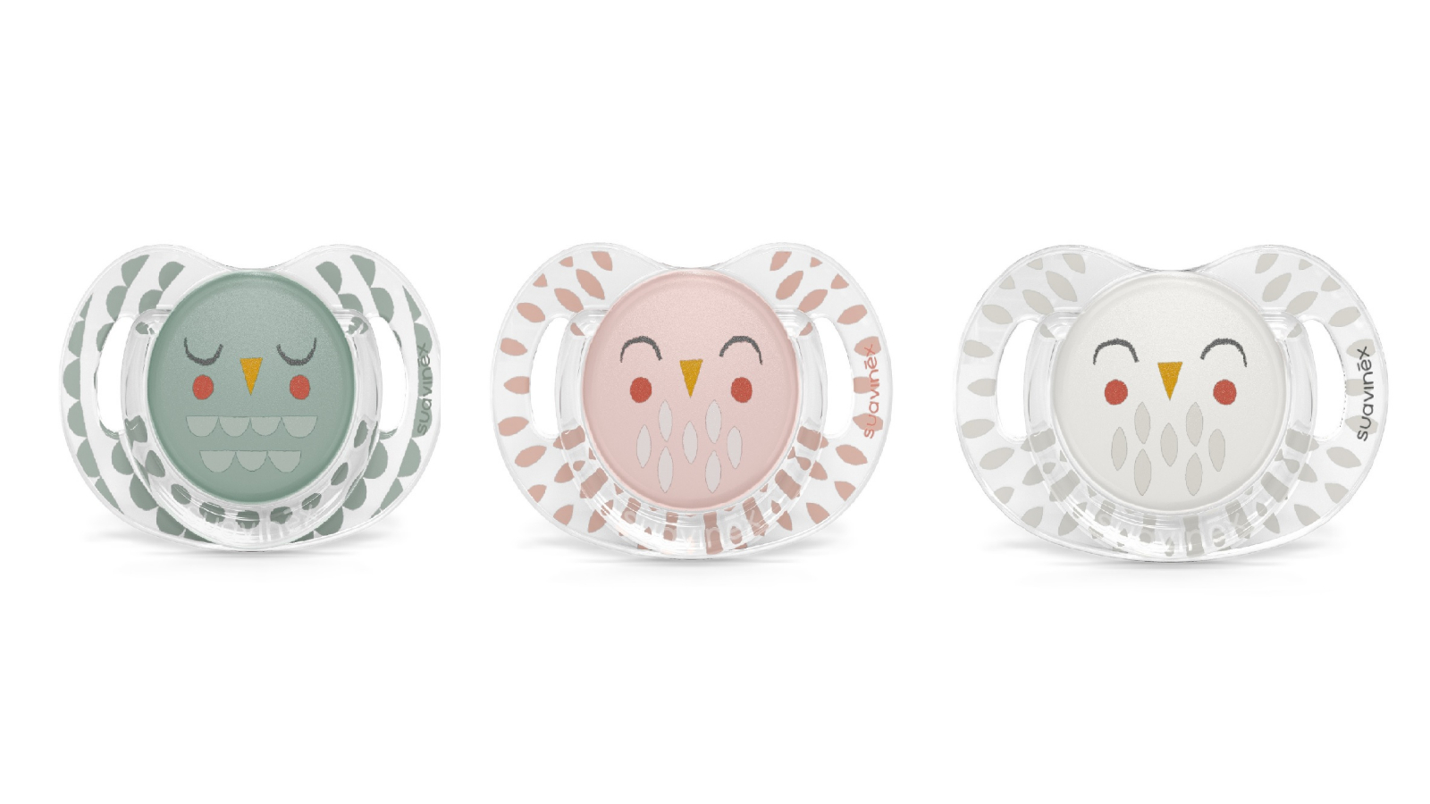 Suavinex 18 months Plus Premium Soother with SX Pro Anatomical Silicone Teat Bonhomia Feather