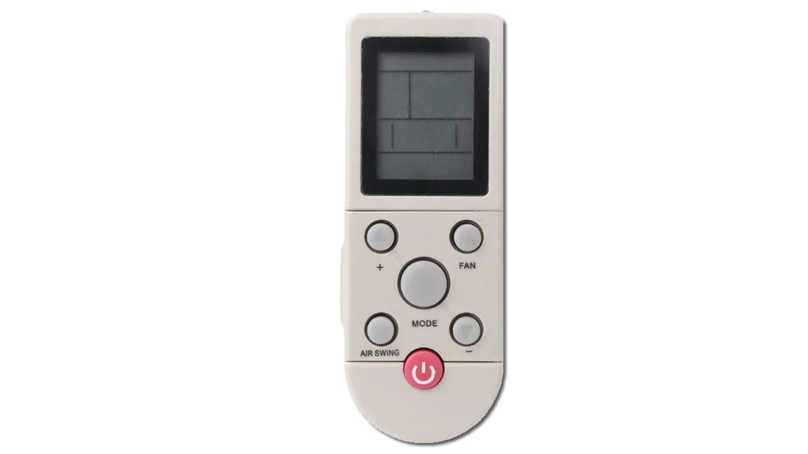 Telecomando Universale Per Condizionatore YKR-F/001 - Sostituisce YKR-F/09E, YKR-F/006, YKR-F/09 - Bianco, 114x44x20 Mm - 5