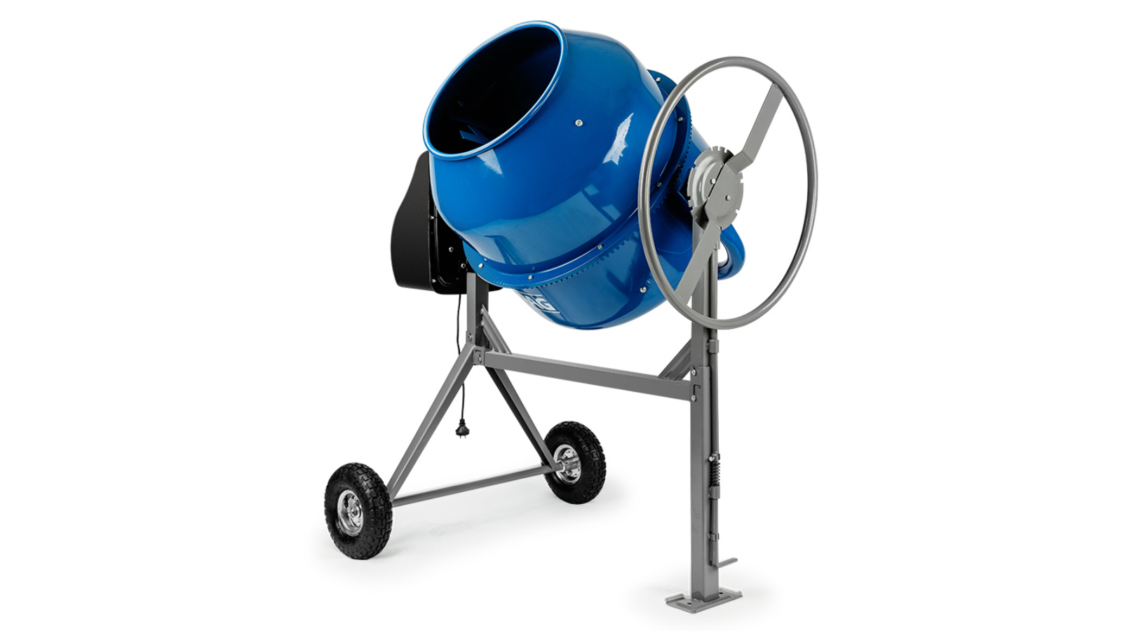 Baumr-AG Electric Construction Sand Gravel Mortar Portable Cement Concrete Mixer  - 220L