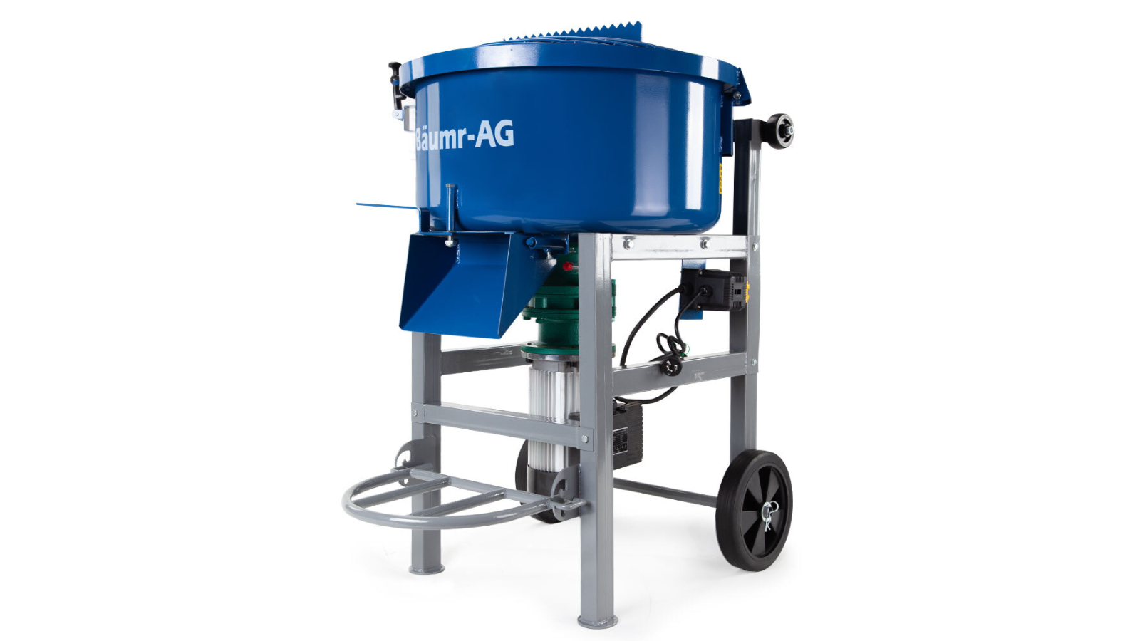 Baumr-AG 1500W Electric Construction Sand Gravel Mortar Portable Cement Concrete Mixer - 100L