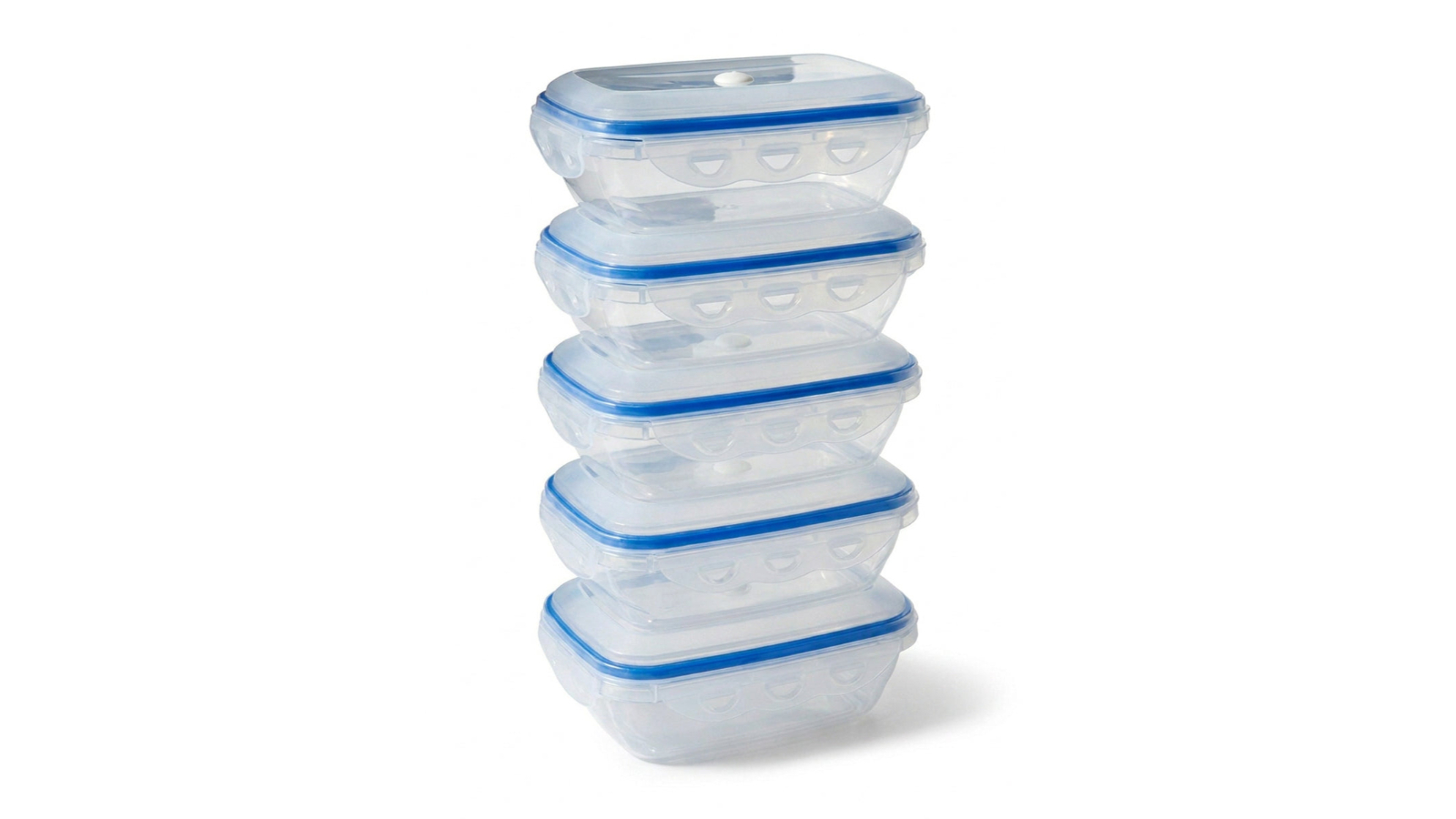 Seal It Pack of 5 Vacuum Seal Containers - Medium