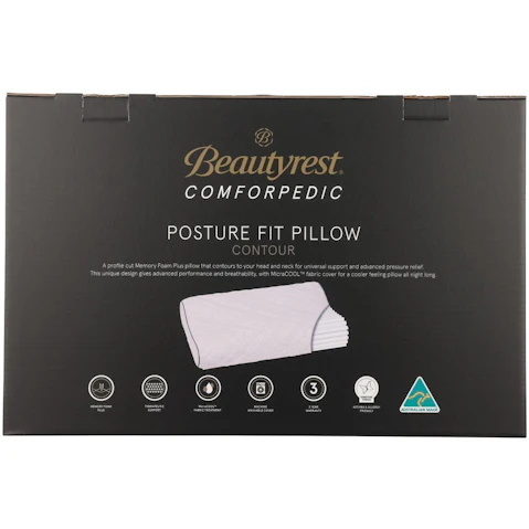 Beautyrest Posture Fit Micracool Contour Pillow