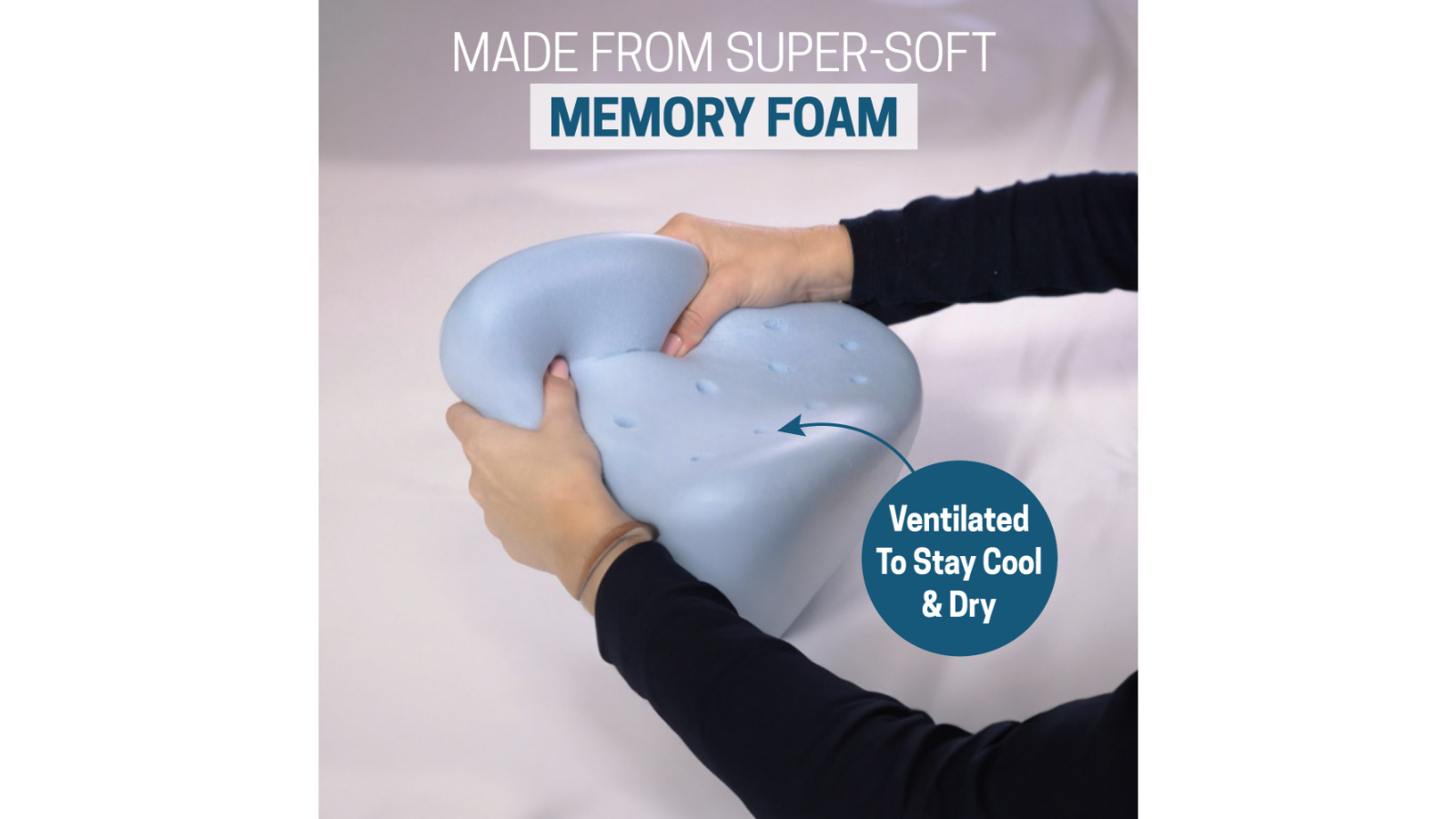As Seen on TV Pack of 2 Contour Legacy Leg Pillow Harvey Norman
