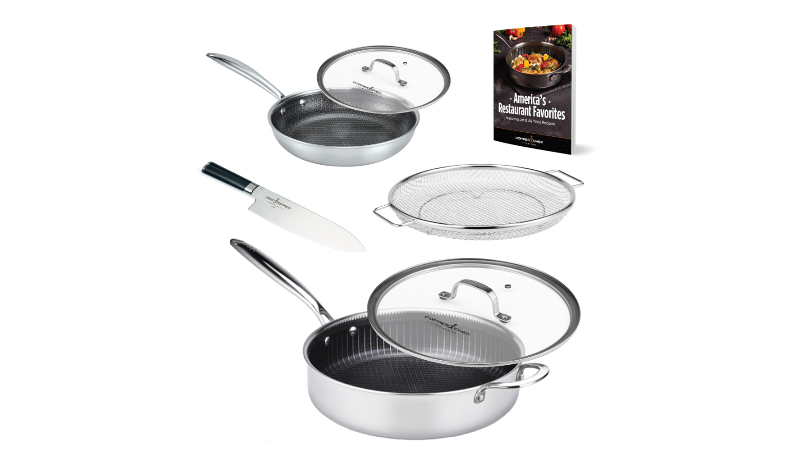 Copper Chef Titan Pan Set Harvey Norman
