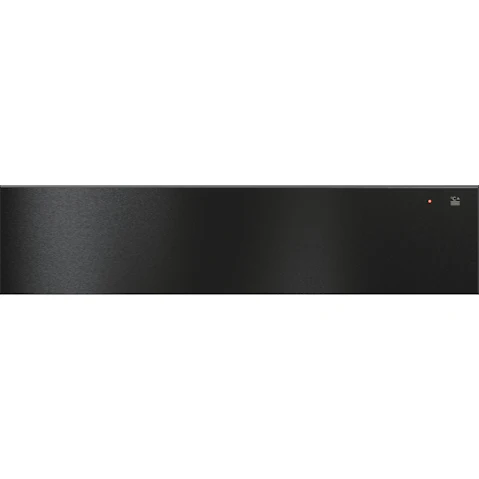 Asko 14cm Built-in Warming Drawer - Black Steel