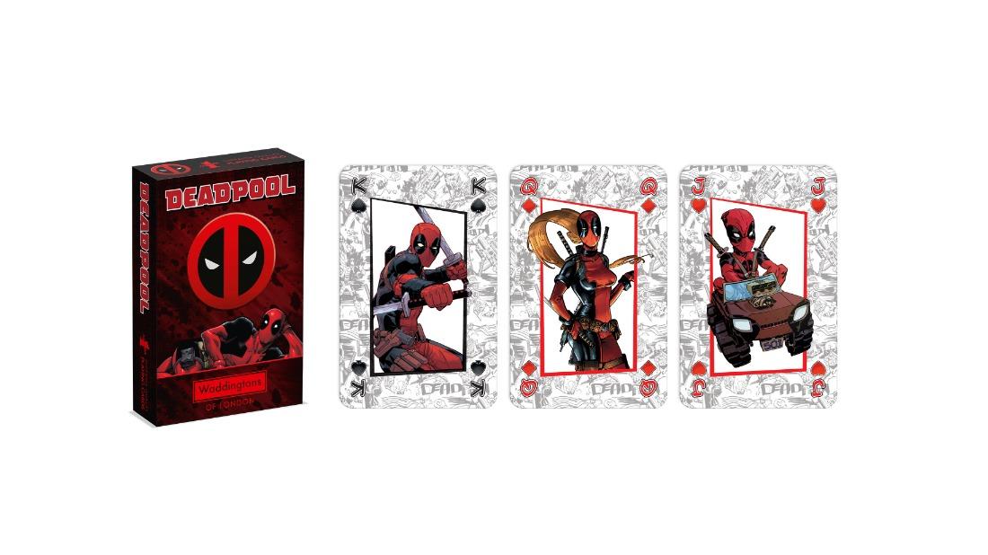 Waddingtons No. 1 of London Deadpool Playing Card
