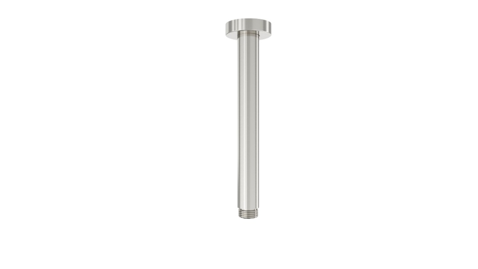 Linsol Corsica 200mm Round Ceiling Arm - Brushed Nickel