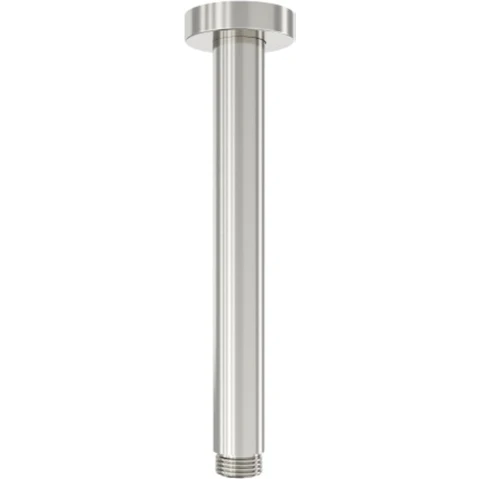 Linsol Corsica 200mm Round Ceiling Arm - Brushed Nickel