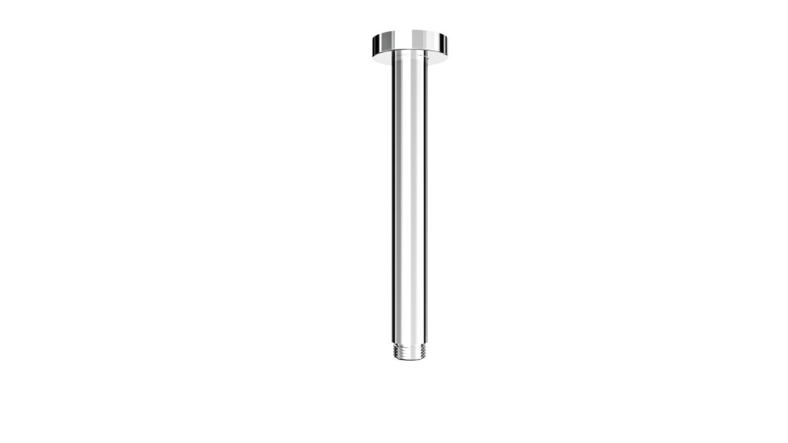 Linsol Corsica 200mm Round Ceiling Arm - Chrome