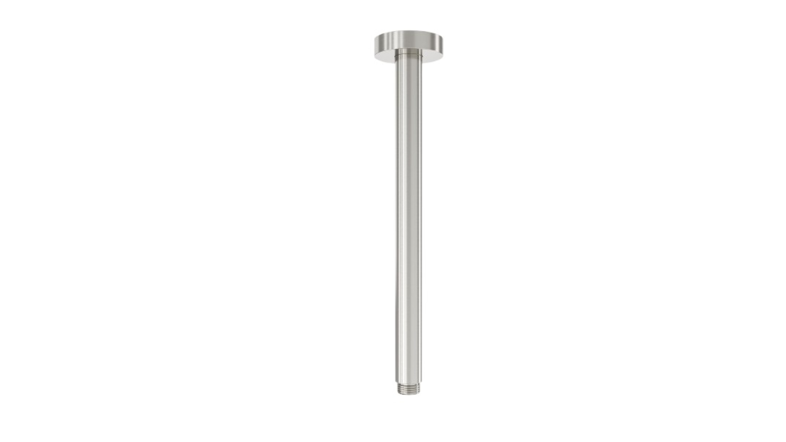 Linsol Corsica 300mm Round Ceiling Arm - Brushed Nickel