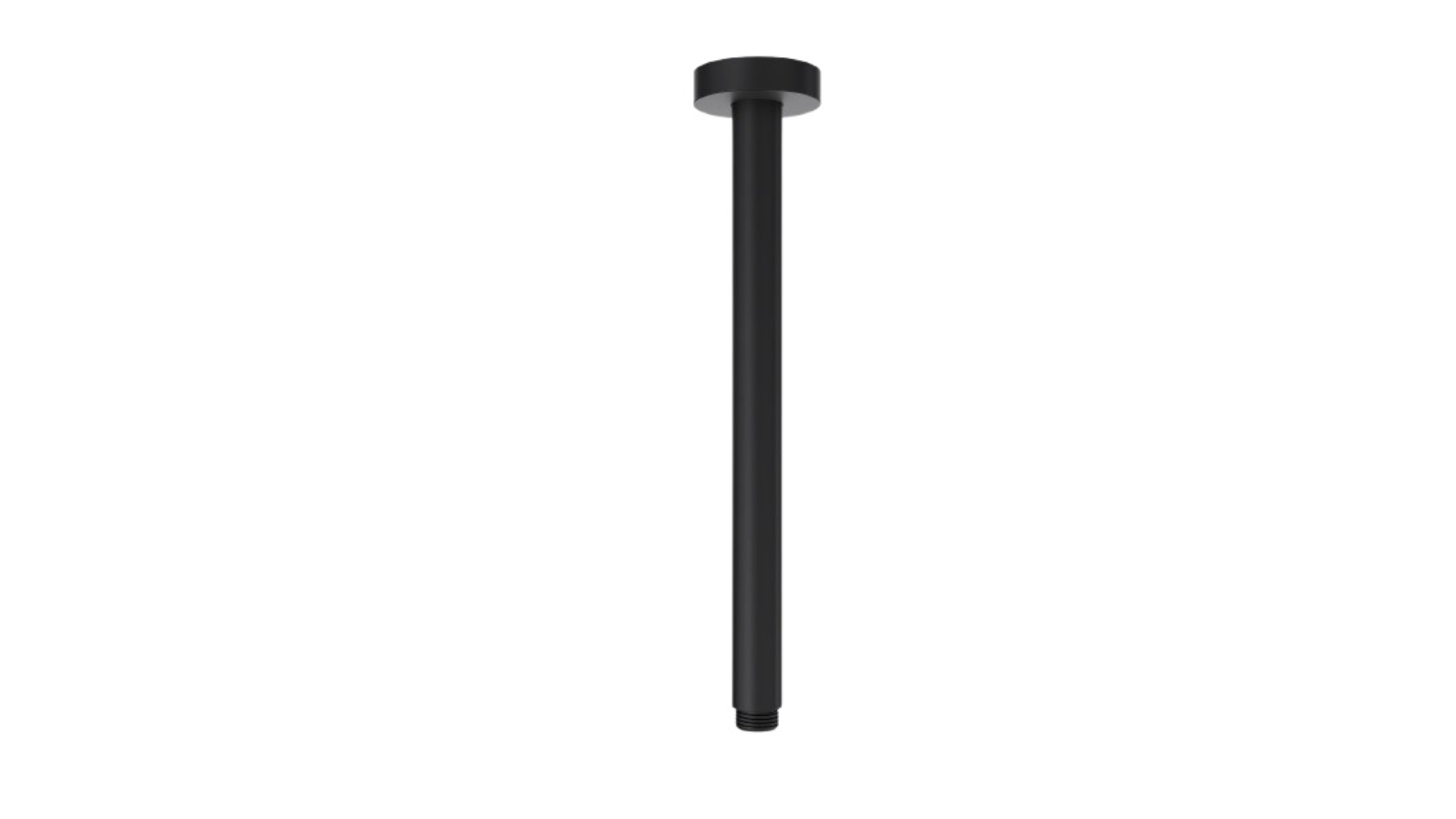 Linsol Corsica 300mm Round Ceiling Arm - Matte Black