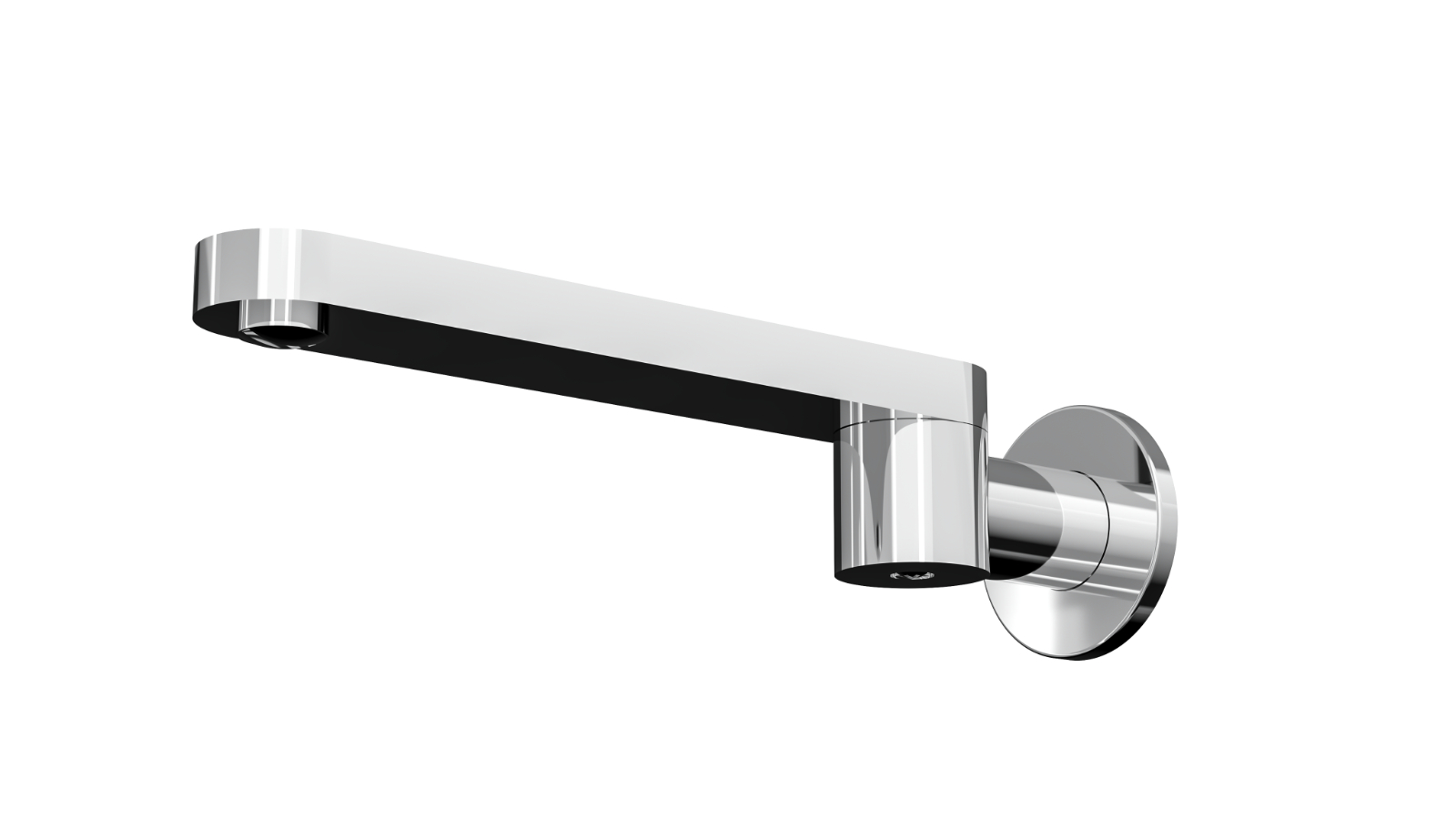 Linsol Corsica S2 Swivel Wall Spout - Chrome