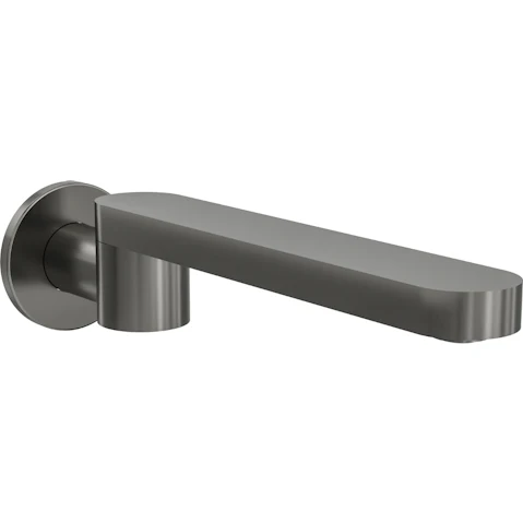 Linsol Corsica S2 Swivel Wall Spout - Gunmetal