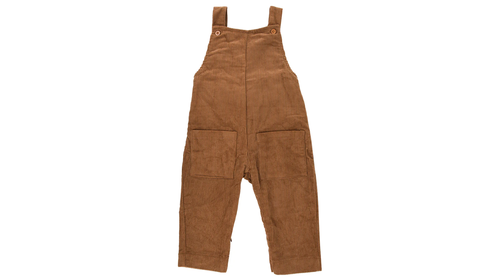Ponchik Cinnamon Cord Pinafore Dungaree Overall - 6 years