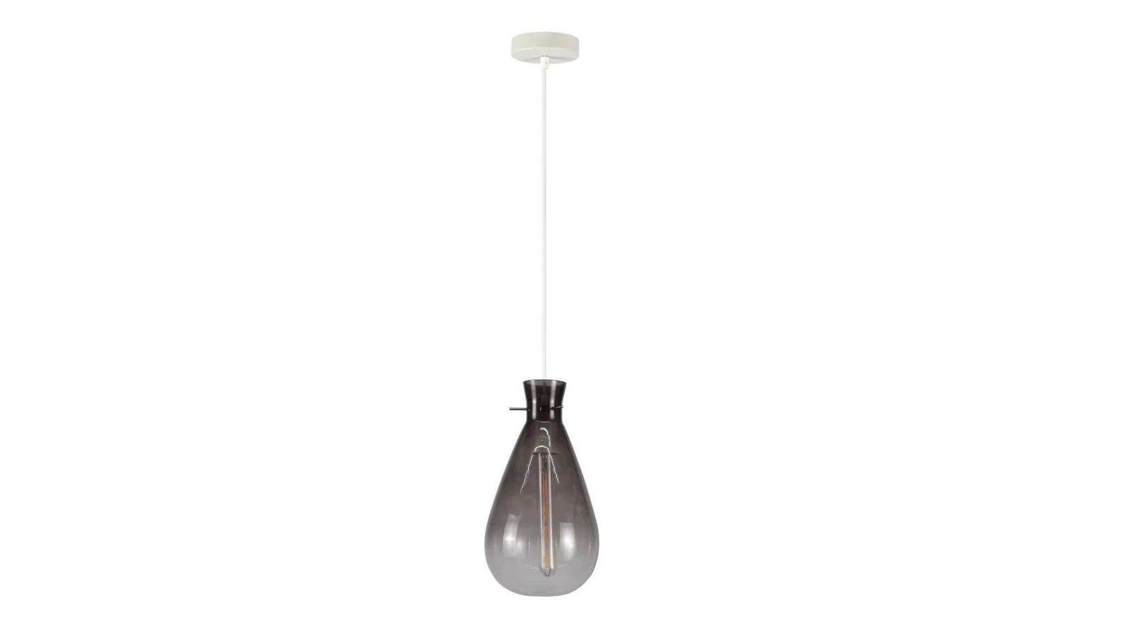 Luminea Correy Hanging Pendant Light - Grey