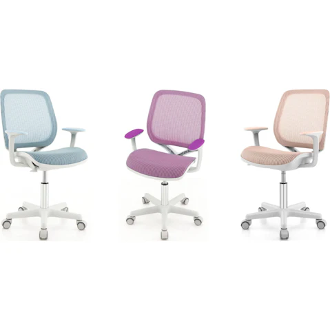 Costway Computer Desk Swivel Chair with Adjustable Height