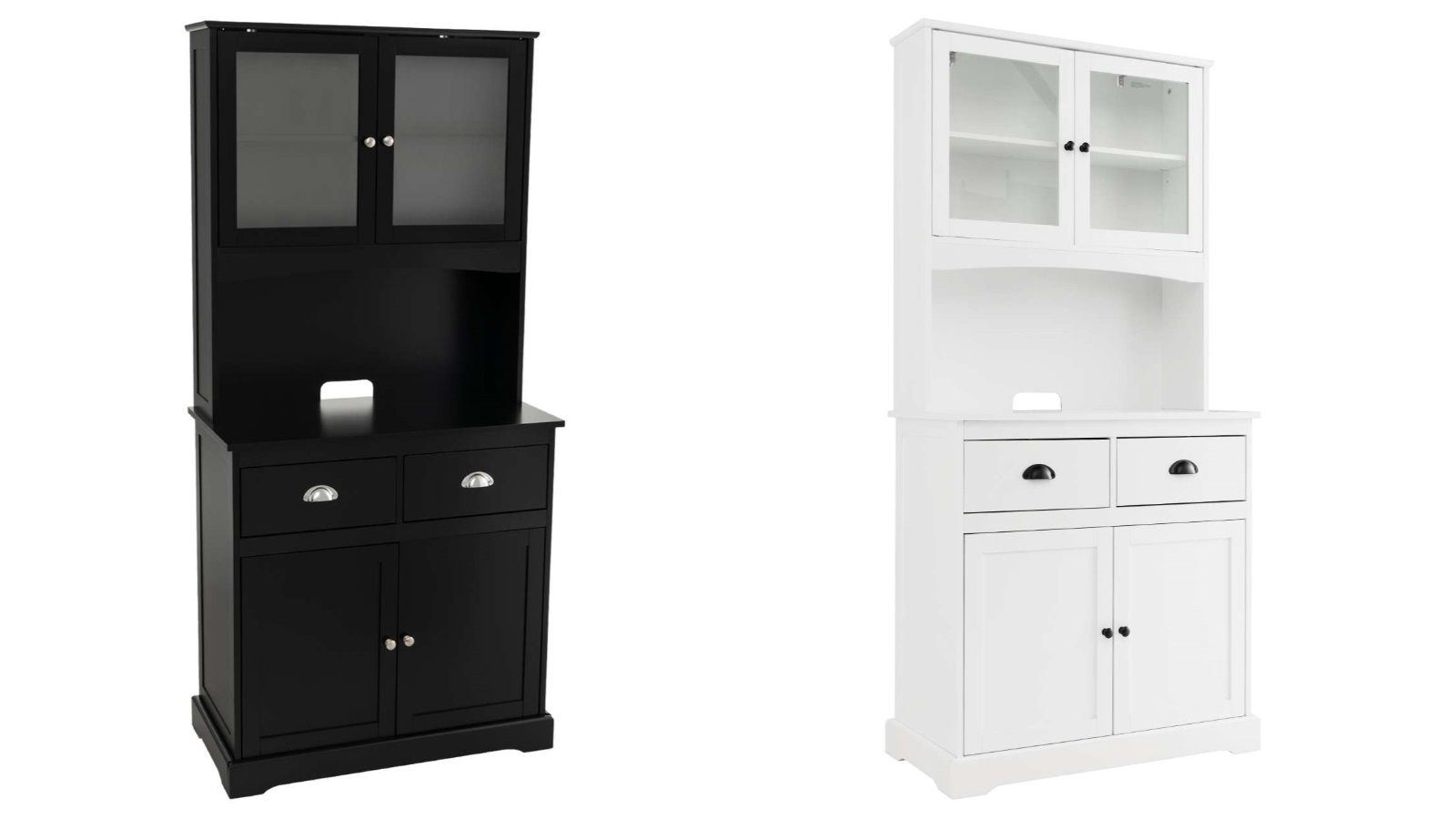 Costway Storage Kitchen Cabinet with Countertop